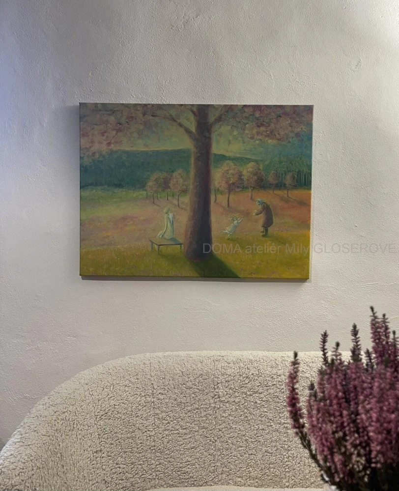 Obraz Podvečer v sadu