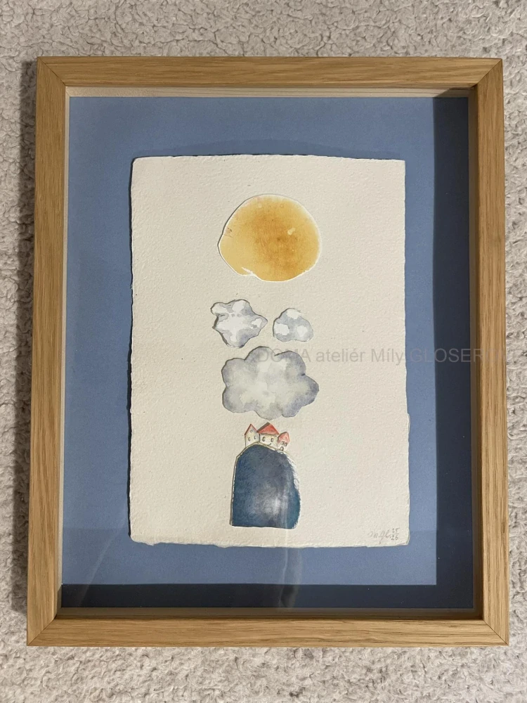 Obraz Nad mraky vždy svítí sluníčko