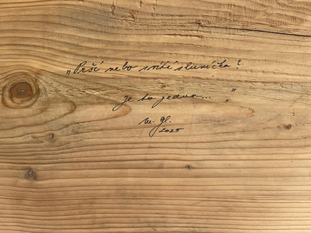 Šuplík poličkou "Bude svítit nebo pršet?"