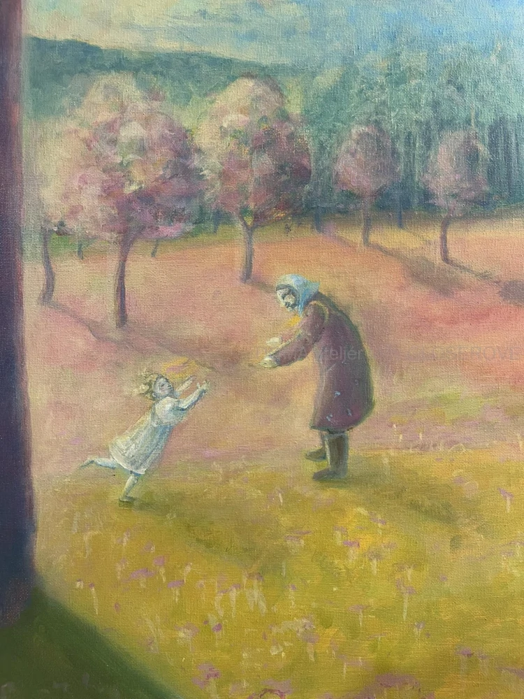 Obraz Podvečer v sadu