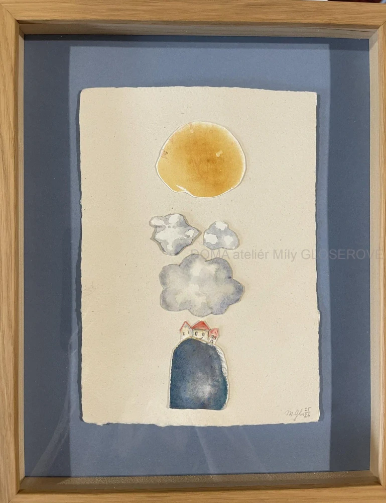 Obraz Nad mraky vždy svítí sluníčko