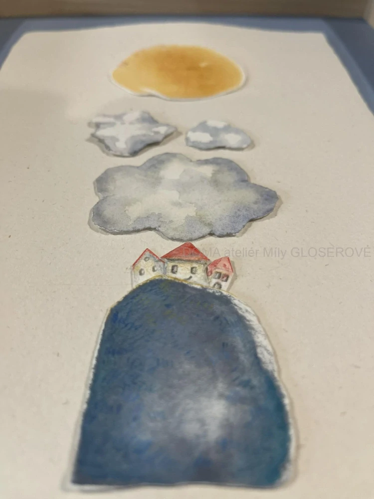 Obraz Nad mraky vždy svítí sluníčko