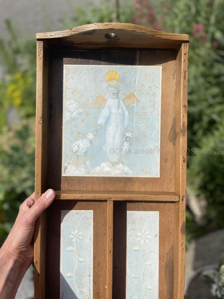 Tác obrazem "Na obláčku"